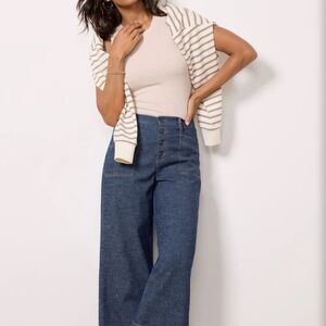 Evereve Joelle Wide Leg Size 30 EUC!